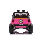 Elektrické autíčko Jeep Monster - ružové